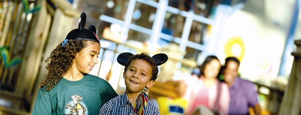 Kids enjoying Orlando Attractions